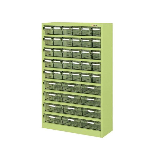 サカエ ハニーケース2 樹脂ボックス HK-42L 小物キャビネット 工場 幅842×奥行450×高...