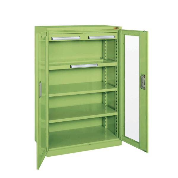 ミニ工具室 K-1001A 幅880×奥行516×高さ1350mm 工具保管 最適