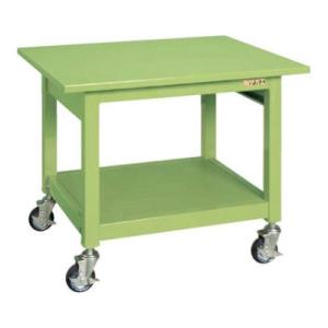 サカエ 軽量作業台KBタイプ移動式 KBS-096 幅900×奥行600×高さ740mm 構造用鋼管...