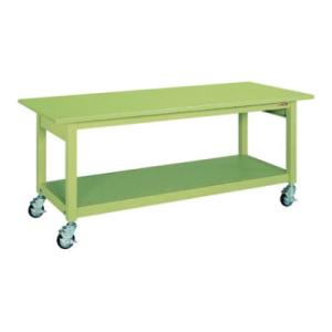 サカエ 軽量作業台KBタイプ移動式 KBS-189 幅1800×奥行900×高さ740mm 構造用鋼...