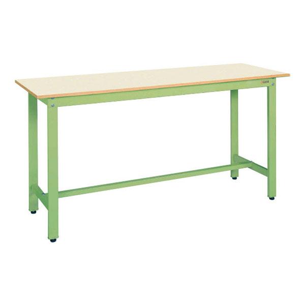 サカエ 軽量作業台 ワークテーブル 立ち作業台 KDタイプ ポリエステル天板 均等耐荷重350kg ...