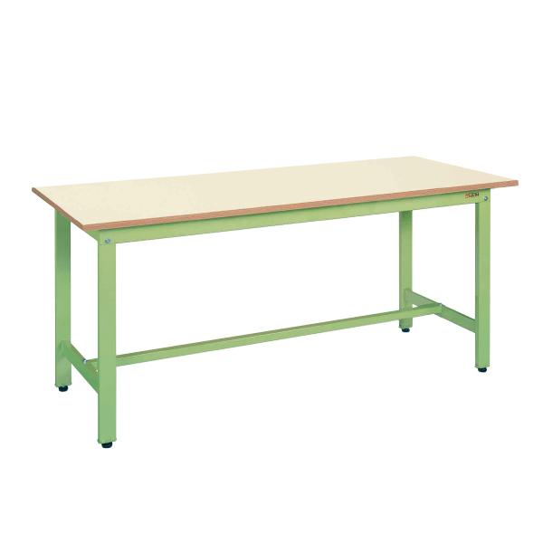 サカエ 軽量作業台 ワークテーブル KHタイプ ポリエステル天板 均等耐荷重350kg 幅900×奥...