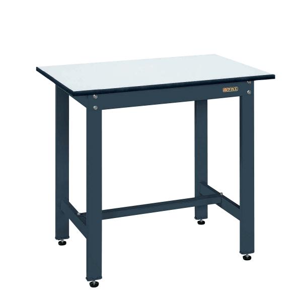 サカエ 軽量作業台 ワークテーブル KHタイプ ポリエステル天板 均等耐荷重350kg 幅900×奥...