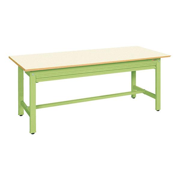 サカエ 作業台 収納付き 全面引出し KK-49NZ 構造用鋼管使用 堅牢構造 幅1200×奥行75...