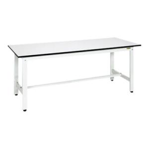 サカエ 軽量作業台 (パールホワイト) ワークテーブル 幅1800×奥行900×高さ740mm 耐荷...