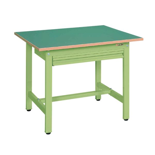 サカエ 作業台 収納付き 全面引出し KS-189FZ 幅1800×奥行900×高さ740mm