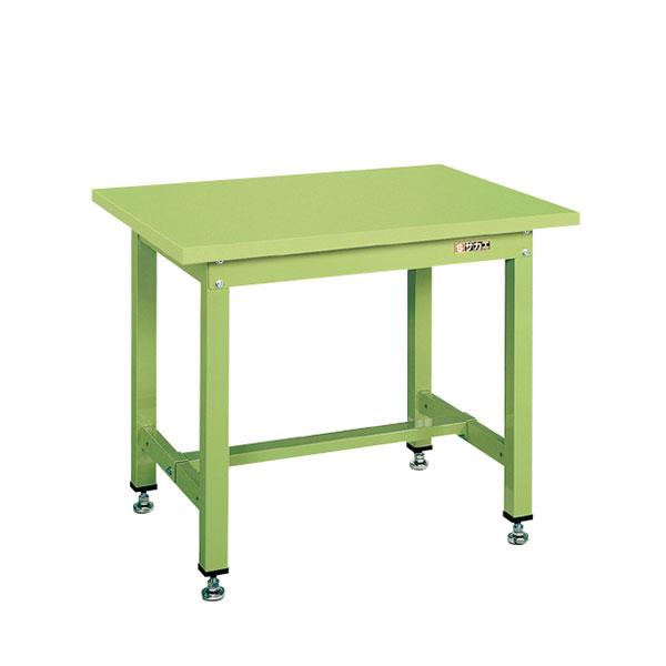 サカエ 中量作業台KTタイプ ワークテーブル 均等耐荷重800kg 幅900×奥行750×高さ740...