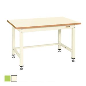 サカエ 中量作業台KVタイプ KV-393I 幅900×奥行750×高さ740mm 構造用鋼管使用 ...