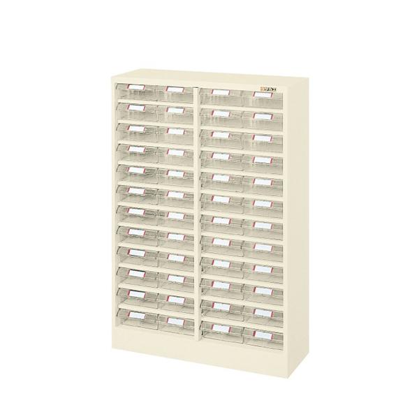 サカエ ピックケース パーツキャビネット スチールケース 引出し 4列12段 幅600×奥行223×...