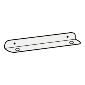 サカエ マルチプルラック用背面ストッパー金具2個セット SKE-MRSP
