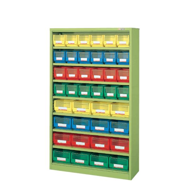 コンテナラックケース NCR-15C 幅920×奥行310×高さ1535mm コンテナ収納 高効率