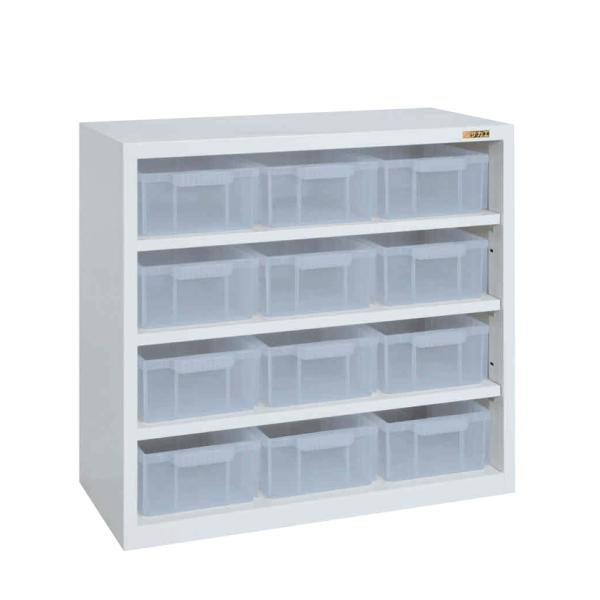 コンテナラック・コンテナ付き SCR-95D 幅950×奥行450×高さ900mm コンテナ収納 高...