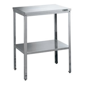 サカエ ステンレス小型作業台 SUS430 幅600×奥行450×高さ800mm SK4-600