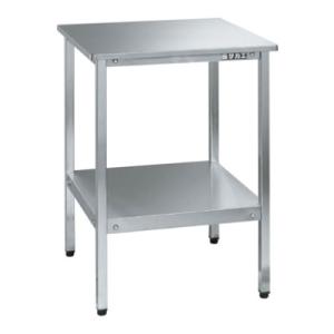 サカエ ステンレスサポートテーブル SUS430 幅500×奥行500×高さ685mm SRT-50...