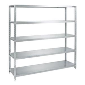サカエ ステンレスサカエラック SUS430 5段タイプ 耐荷重50kg/段 幅1000×奥行350...