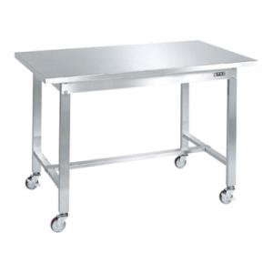 サカエ ステンレス作業台 移動式 SUS304 耐荷重150kg 幅1200×奥行600×高さ802...