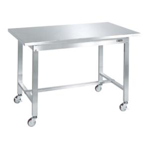 サカエ ステンレス作業台 移動式 SUS304 耐荷重150kg 幅1200×奥行750×高さ802...