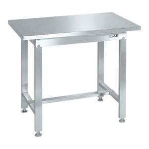 サカエ 軽量作業台 KSタイプ 作業机 ステンレスカブセ天板仕様 KS