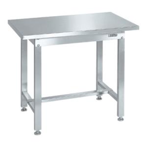 サカエ ステンレス作業台 ステンレスカブセ天板 耐荷重350kg パーチクルタイプ 幅900×奥行6...