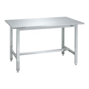 サカエ ステンレス作業台 ステンレスカブセ天板 耐荷重200kg ハニカムタイプ 幅1200×奥行7...