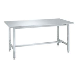 サカエ ステンレス作業台 ステンレスカブセ天板 耐荷重200kg ハニカムタイプ 幅1500×奥行7...
