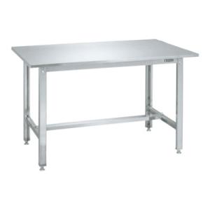 サカエ ステンレス作業台 SUS430 幅1500×奥行750×高さ800mm SUS4-157LC...