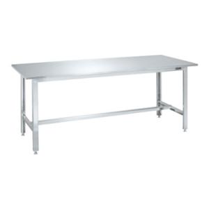 サカエ ステンレス作業台 SUS430 幅1800×奥行750×高さ800mm SUS4-187LC...