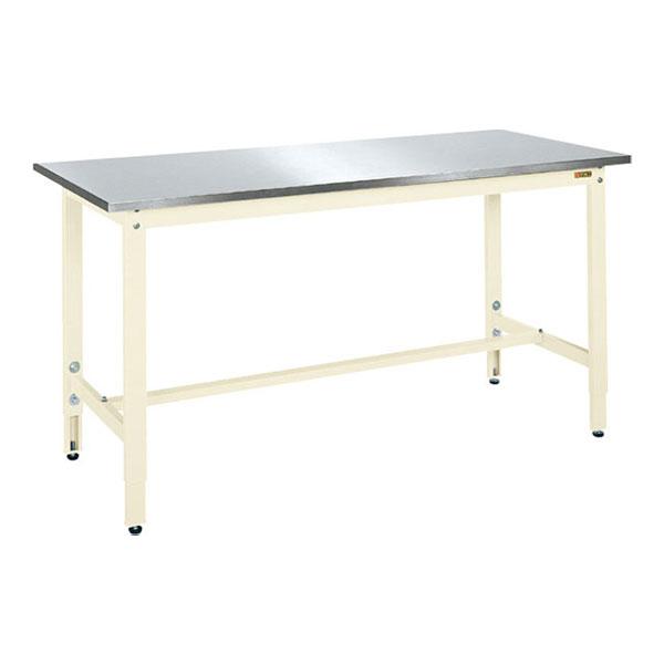 サカエ 軽量作業台 高さ調整可能 TKK8タイプ ステンレス天板仕様 TKK8-127SU3N 幅1...
