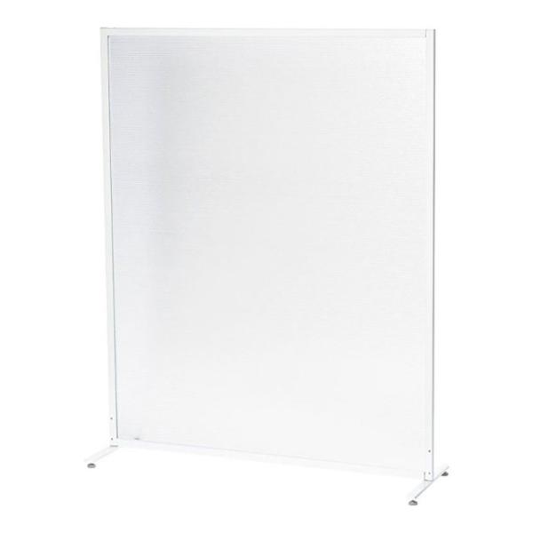 法人様限定 ポリカーボネートパーテーション アジャスタータイプ 幅1200×奥行400×高さ1823...