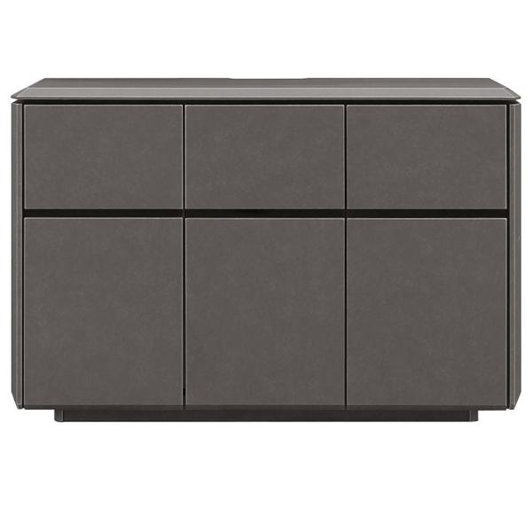 サイドボード リビングボード 収納 セラミック調 モダン 幅1205×奥行430×高さ800mm