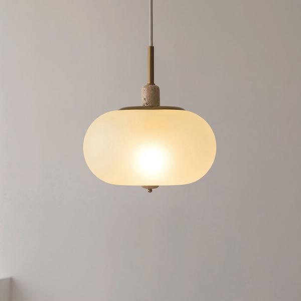 LED電球付き ペンダントライト パルカノ シンプル 照明 吊り下げ おしゃれ 電球 ゴールド 大理...