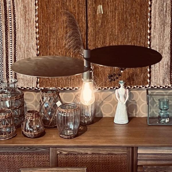 本体のみ ペンダントライト フェリア2 アルミ 照明 天井照明 ヴィンテージ アンティーク オシャレ...