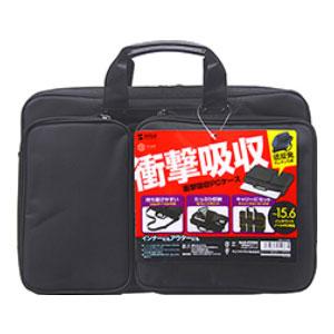 衝撃吸収PCケース 15.6型ワイド ブラック