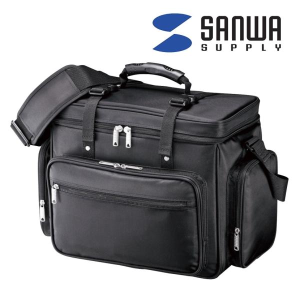 プロジェクターバッグ 15.6型ワイド対応 ブラック 幅480×奥行255×高さ315mm