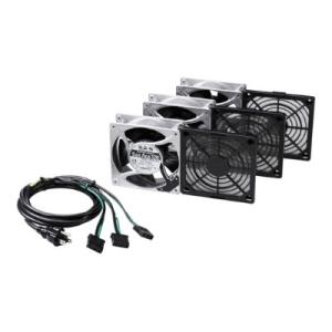 サンワサプライ 放熱ファン高速タイプt=38mm3個セット W120×D120×H38mm