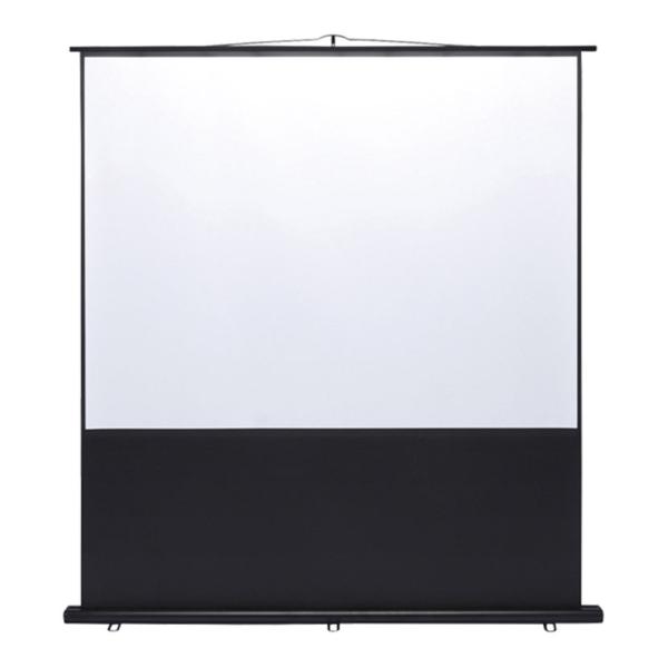 プロジェクタースクリーン 床置き式 表示サイズ 幅1560×高さ1170mm