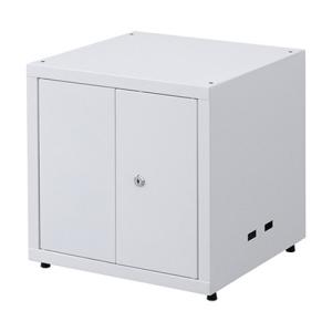 鍵付き前扉 セキュリティボックス 連結設置可 幅400×奥行400×高さ414mm