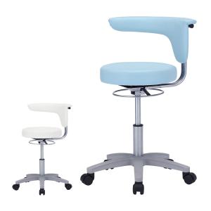 藤沢工業 メディカルチェア ワークスツール TO-RC-700L 背もたれ付 足