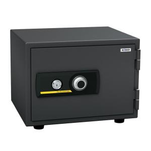 エーコー（EIKO） 家庭用 小型 耐火金庫 テンキー式 プッシュ式 A4収納