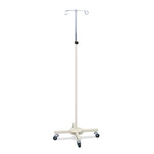 高田ベッド キャスター付き点滴スタンド 手動式無段階高さ調整可能