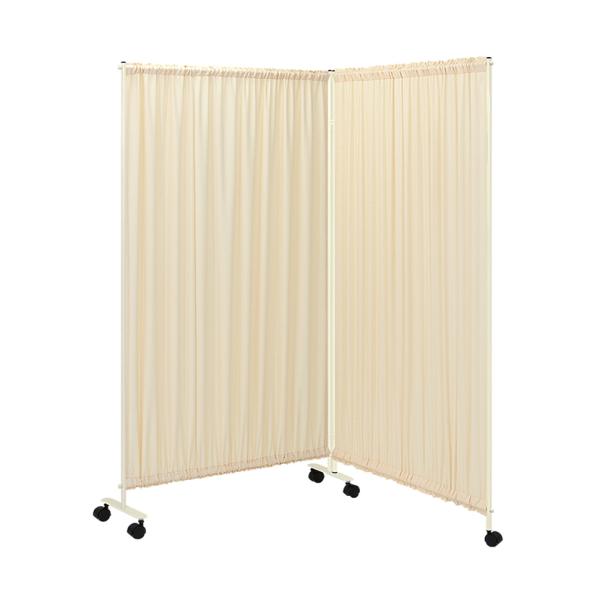 高田ベッド パーテーション キャスター付き パーティション おしゃれ 仕切り カーテン 2連セラピカ...