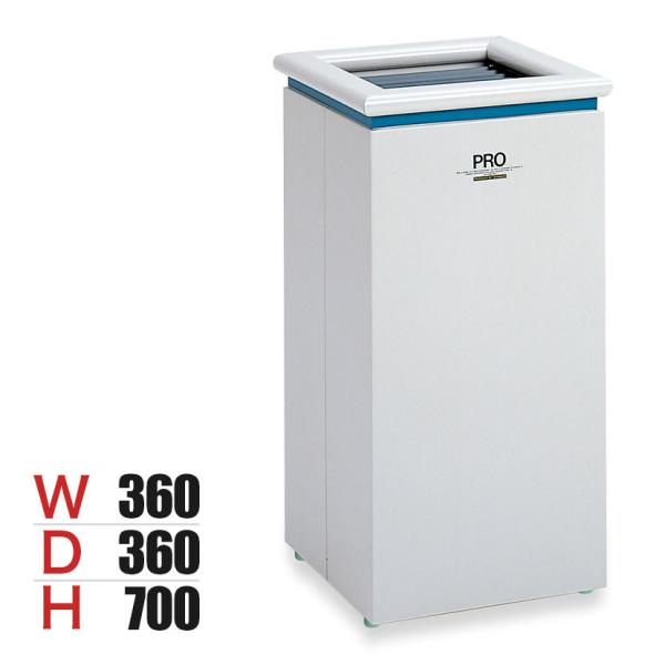 テラモト プロスモーキー 灰皿 15L 吸い殻入れ タバコ 幅360×奥行360×高さ700mm