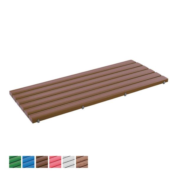 テラモト 抗菌安全スノコ 業務用 防カビ 完成品 幅1200×奥行600×高さ48mm