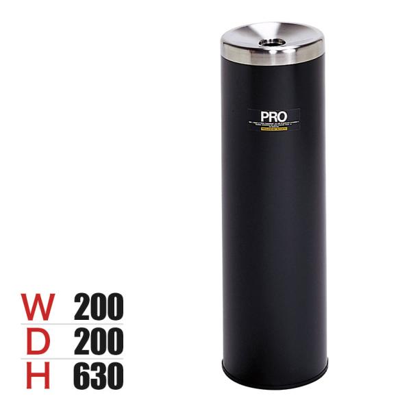 テラモト プロタワー灰皿S 1.4L 吸い殻入れ タバコ 直径200×高さ630mm
