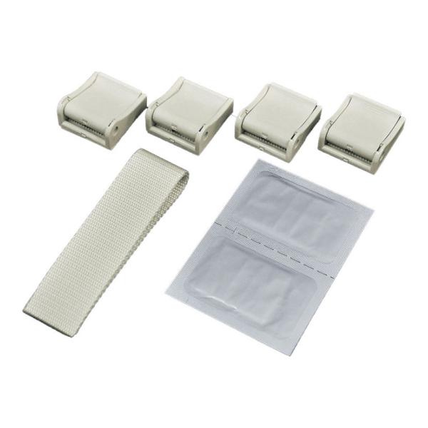 イーフィックスS 落下防止ストラップ クリーム EF-32V 地震対策 耐震 防災 固定