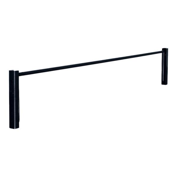 タフガードシングル 対応書庫サイズ1200mm 書類落下防止バー ブラック TGS-12 地震対策 ...