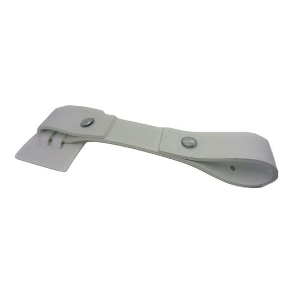 ティープレート冷蔵庫用 転倒防止ベルト 引っ掛けタイプ ゲル×引っ掛け ホワイト TPFF-5075...