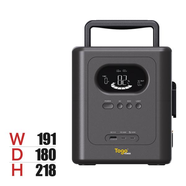 TogoPower INFINITY インフィニティ 330 ポータブル電源 リン酸鉄バッテリー 大...