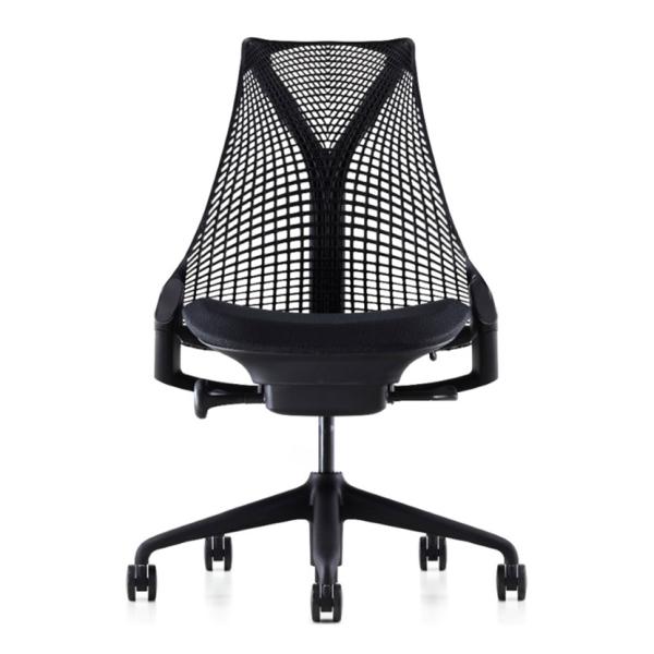 Sayl Chair セイルチェア ブラックフレーム アームレス 前傾なし HermanMiller...