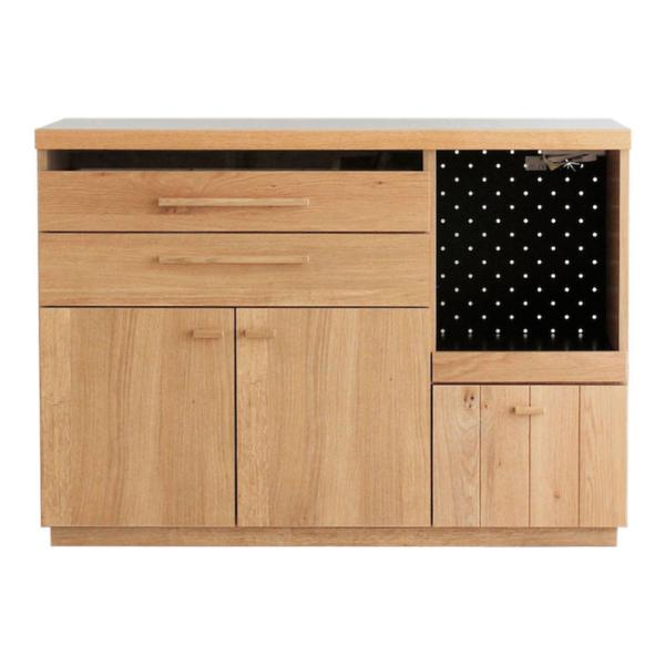 キッチンカウンター 120 木製 レンジ台 おしゃれ 食器棚 台所 レンジ 収納 カウンター 120...